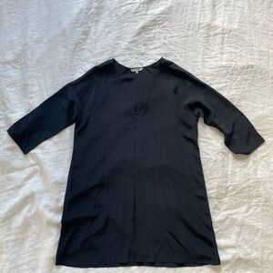 Ali Golden Silk Short Dress